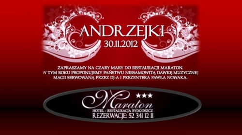 Andrzejki 2012 - Restauracja Hotelu  Maraton